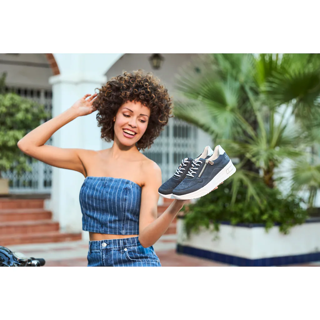 Rieker Plateausneaker Schnürschuh Halbschuh Freizeitschuh Mit Soft-Einlage Kaufen