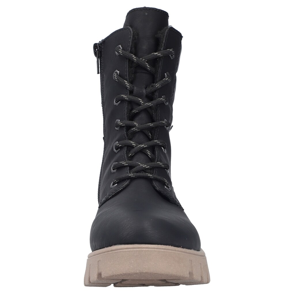Rieker Plateaustiefelette Winterboots Stiefelette Mit Wasserabweisender RiekerTEX-Membran Kaufen