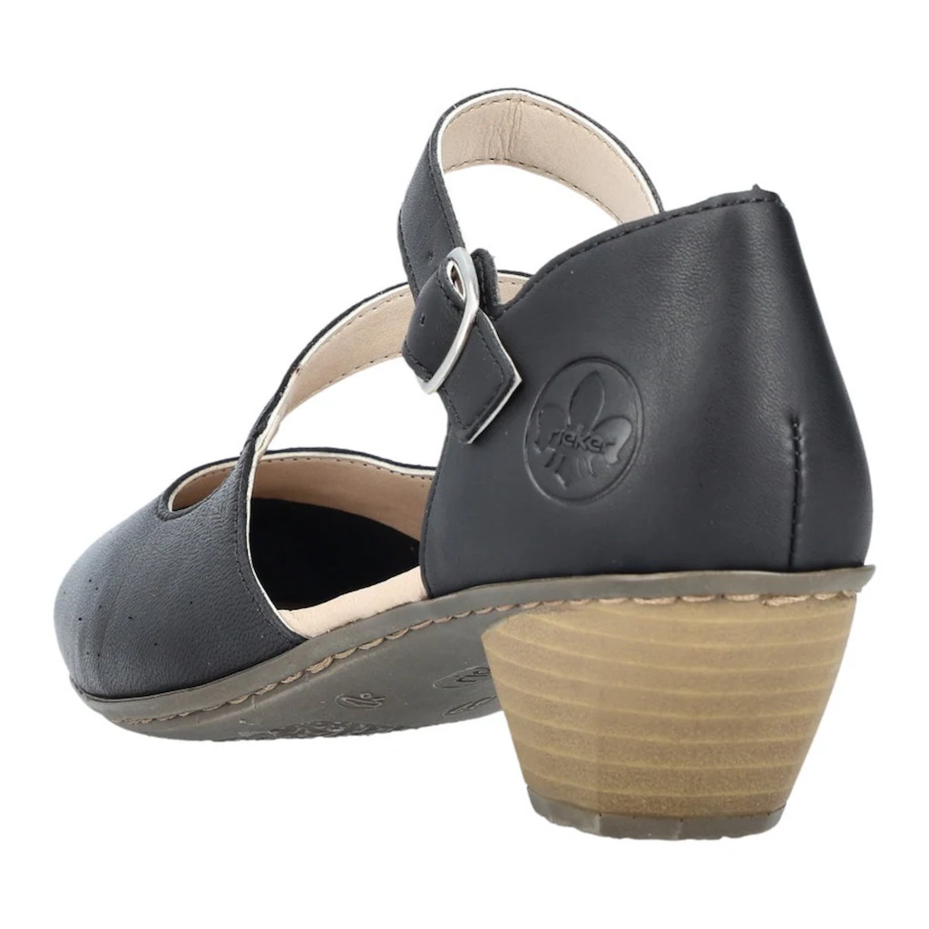 Rieker Pumps Abendschuh Festtagsschuh Trichterabsatz Gepolsterte Innensohle Kaufen