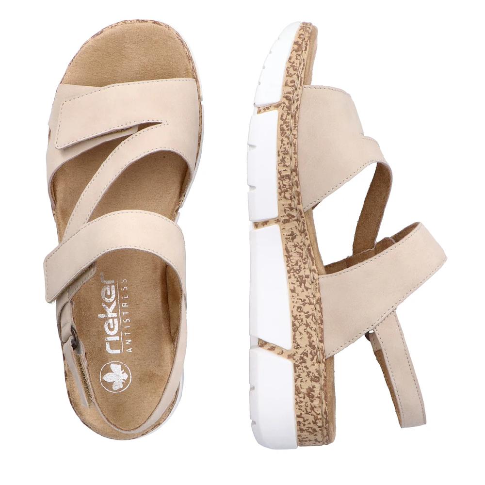 Rieker Riemchensandale Plateausandale Sandalette Mit Praktischen Klettverschlüssen Online Kaufen