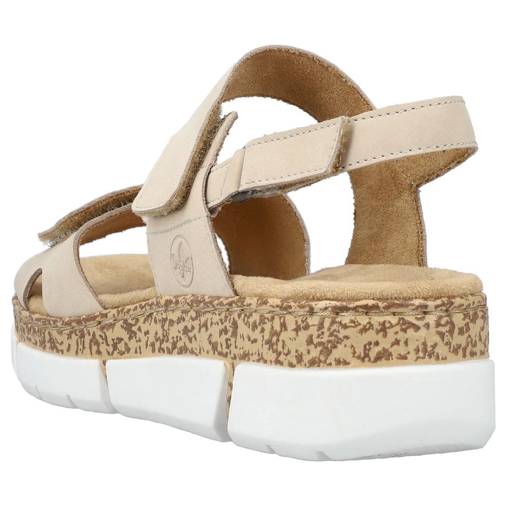 Rieker Riemchensandale Plateausandale Sandalette Mit Praktischen Klettverschlüssen Online Kaufen