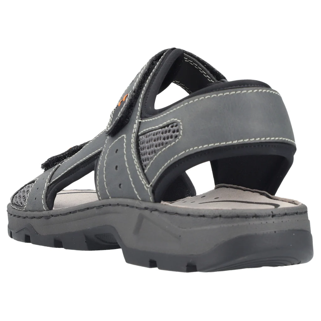Rieker Riemchensandale Sommerschuh Klettschuh Outdoorschuh In Trekking-Optik Online Bestellen