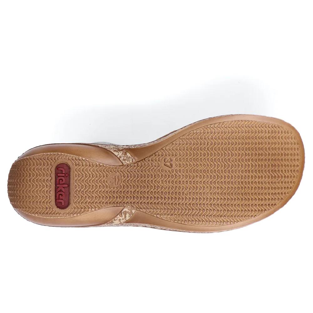 Rieker Riemchensandale Sommerschuh Sandalette Keilabsatz Mit Zierperlen Besetzt Bestellen