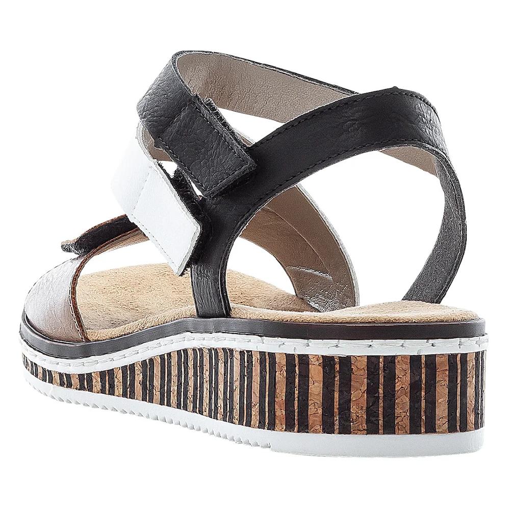 Rieker Riemchensandale Sommerschuh Sandalette Keilabsatz Im Modernen Look Online Bestellen