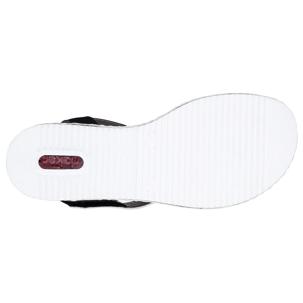 Rieker Riemchensandale Sommerschuh Sandalette Keilabsatz Im Modernen Look Online Bestellen