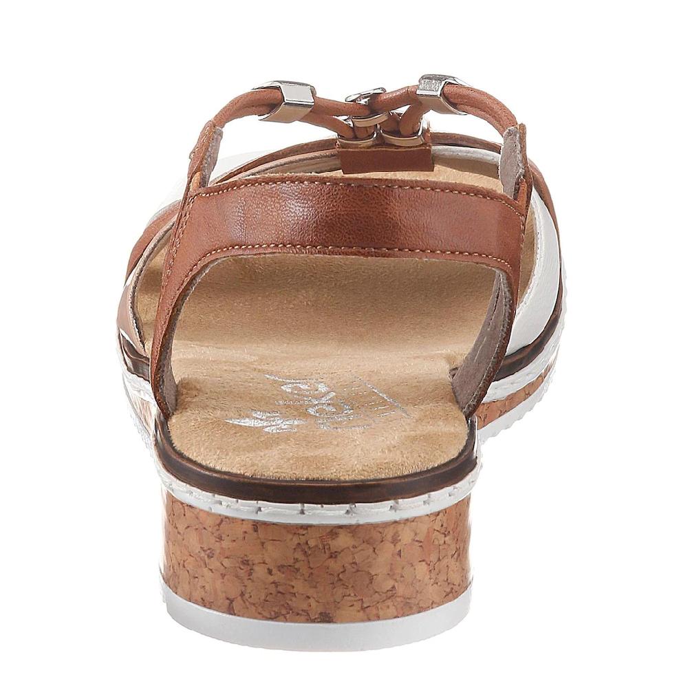Rieker Riemchensandale Sommerschuh Sandalette Keilabsatz Mit Accessoires Verziert Bestellen