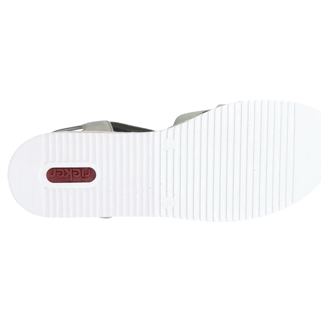Rieker Riemchensandale Sommerschuh Sandalette Keilabsatz Mit Schmuckelementen Bestellen