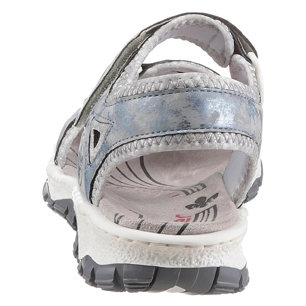Rieker Riemchensandale Sommerschuh Sandalette Keilabsatz In Used-Optik Online Bestellen