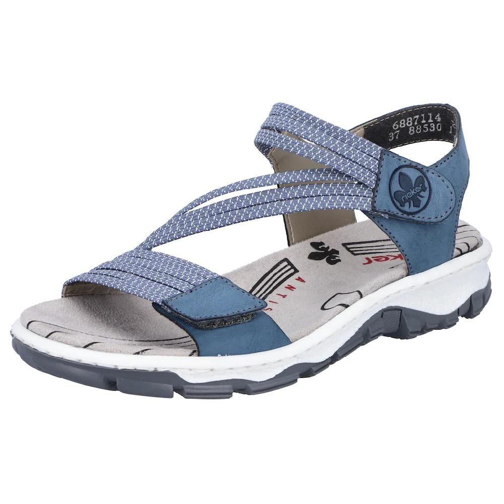 Rieker Riemchensandale Sommerschuh Sandalette Klettschuh im Sportslook ▷ für