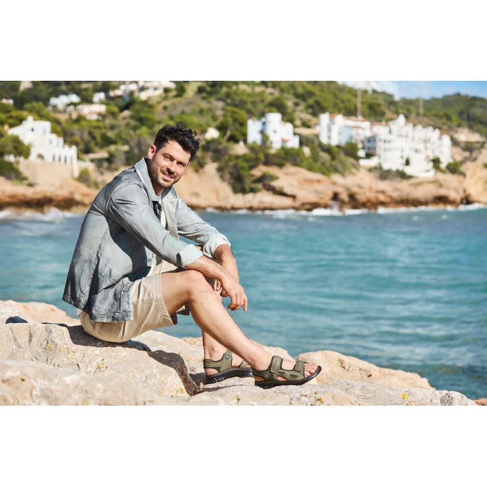 Rieker Sandale Sommerschuh Klettschuh Outdoorsandale In Trekking-Optik Kaufen