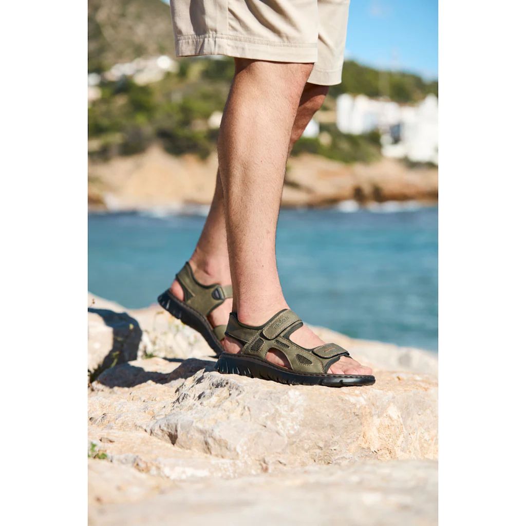 Rieker Sandale Sommerschuh Klettschuh Outdoorsandale In Trekking-Optik Kaufen