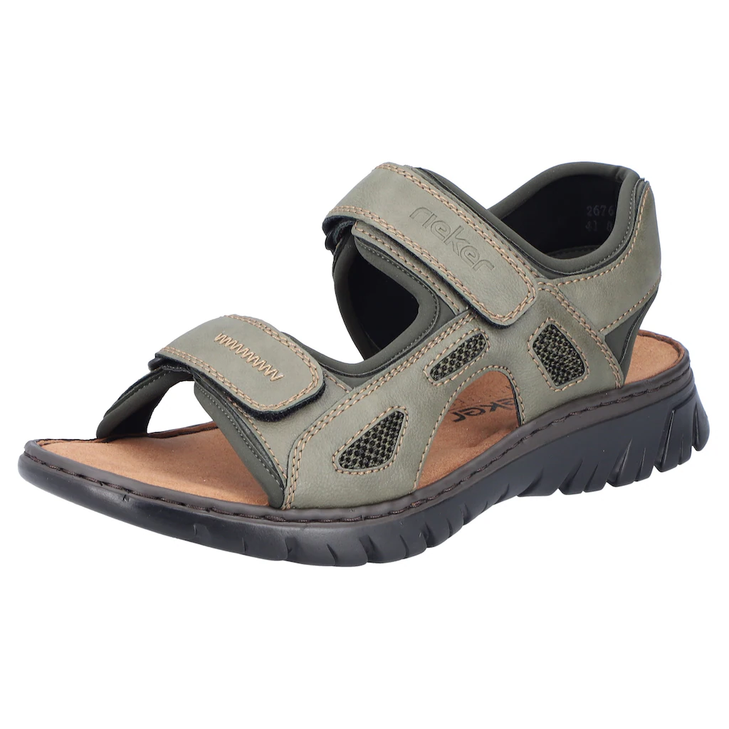 Rieker Sandale Sommerschuh Klettschuh Outdoorsandale in Trekking-Optik kaufen
