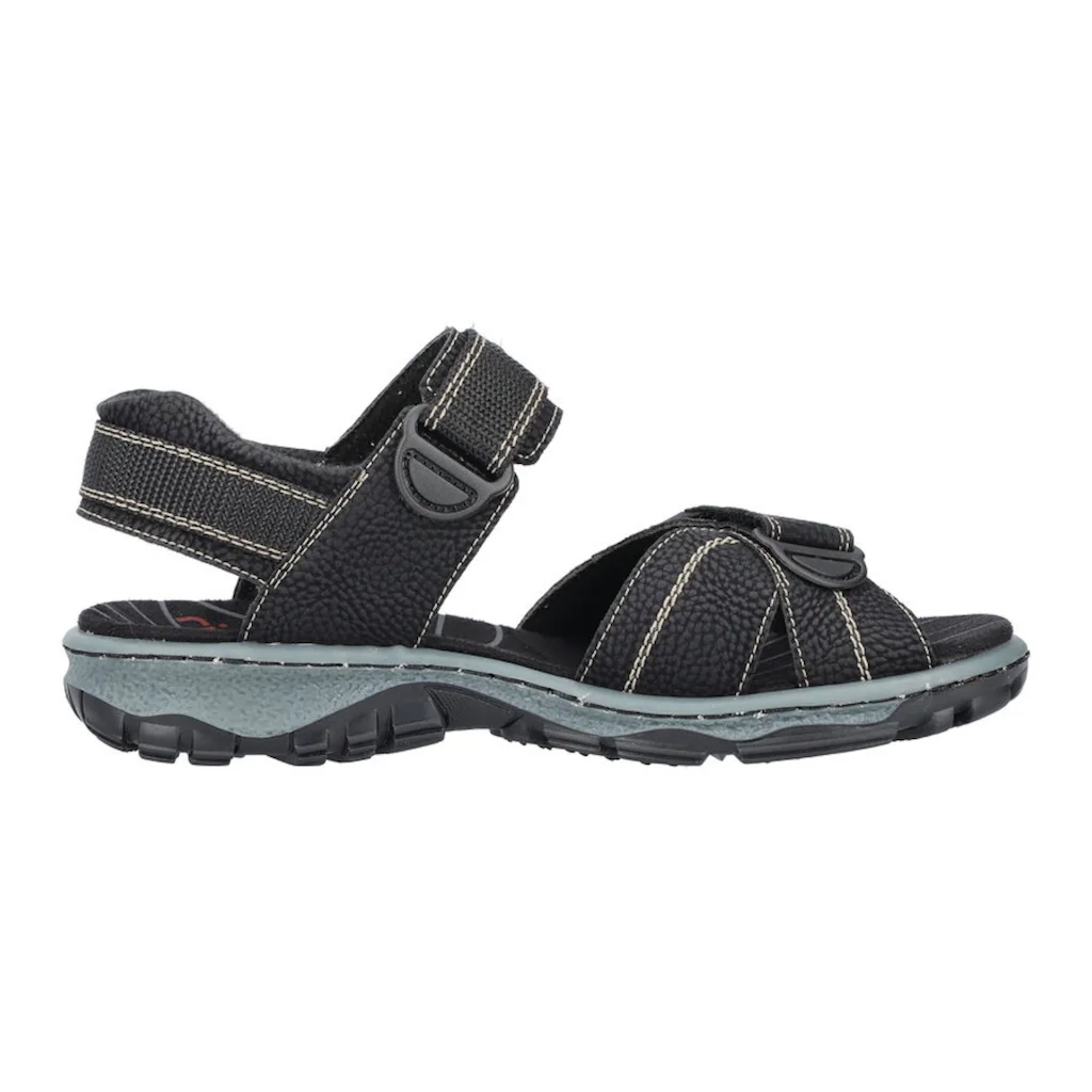 Rieker Sandale Sommerschuh Outdoorschuh Keilabsatz In Trekking-Optik Auf Raten
