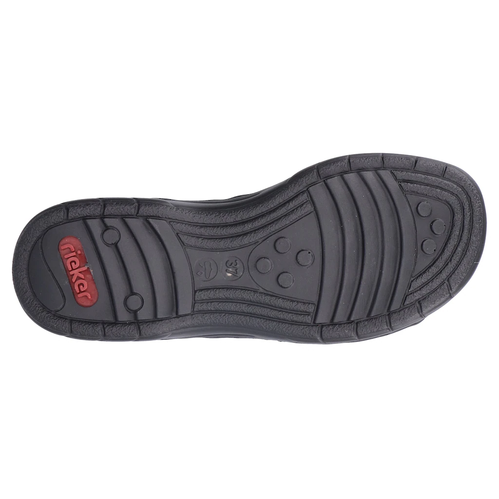 (Rieker Sandale Sommerschuh Sandalette Klettschuh Mit Klettverschluss