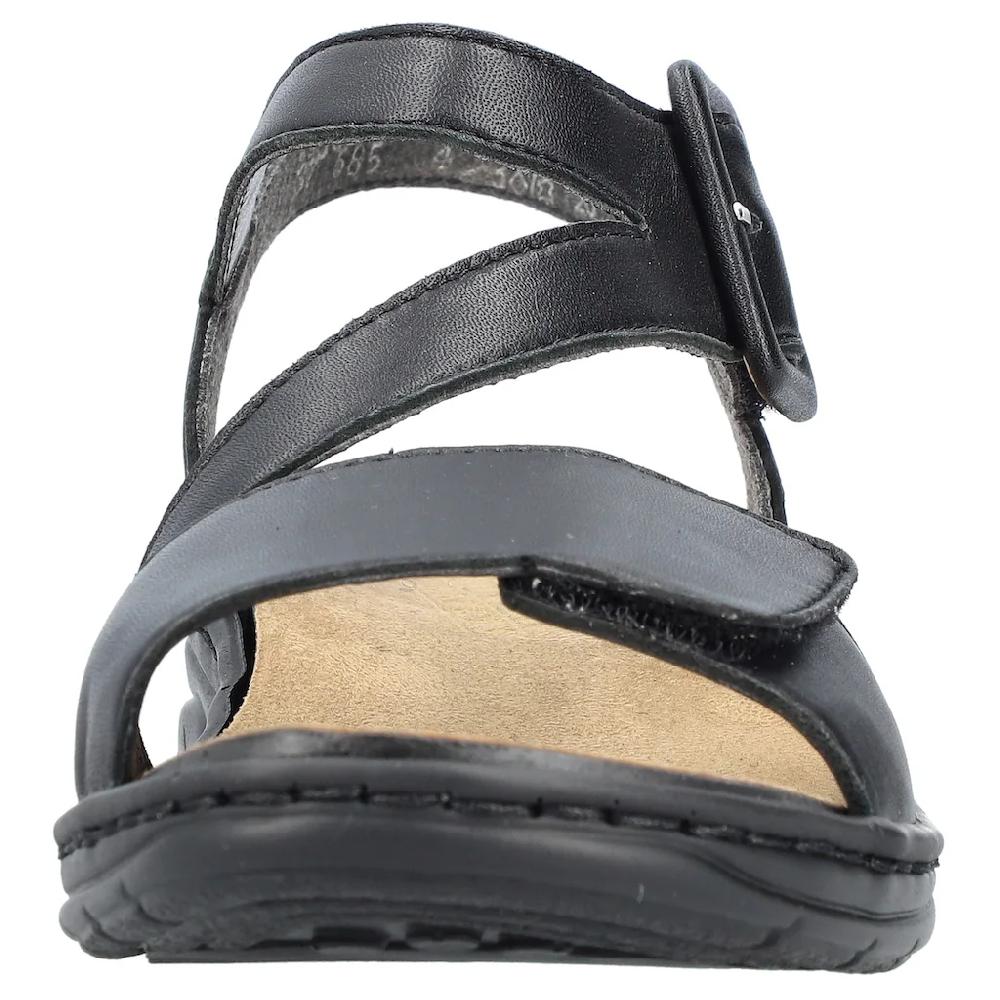 (Rieker Sandale Sommerschuh Sandalette Klettschuh Mit Klettverschluss