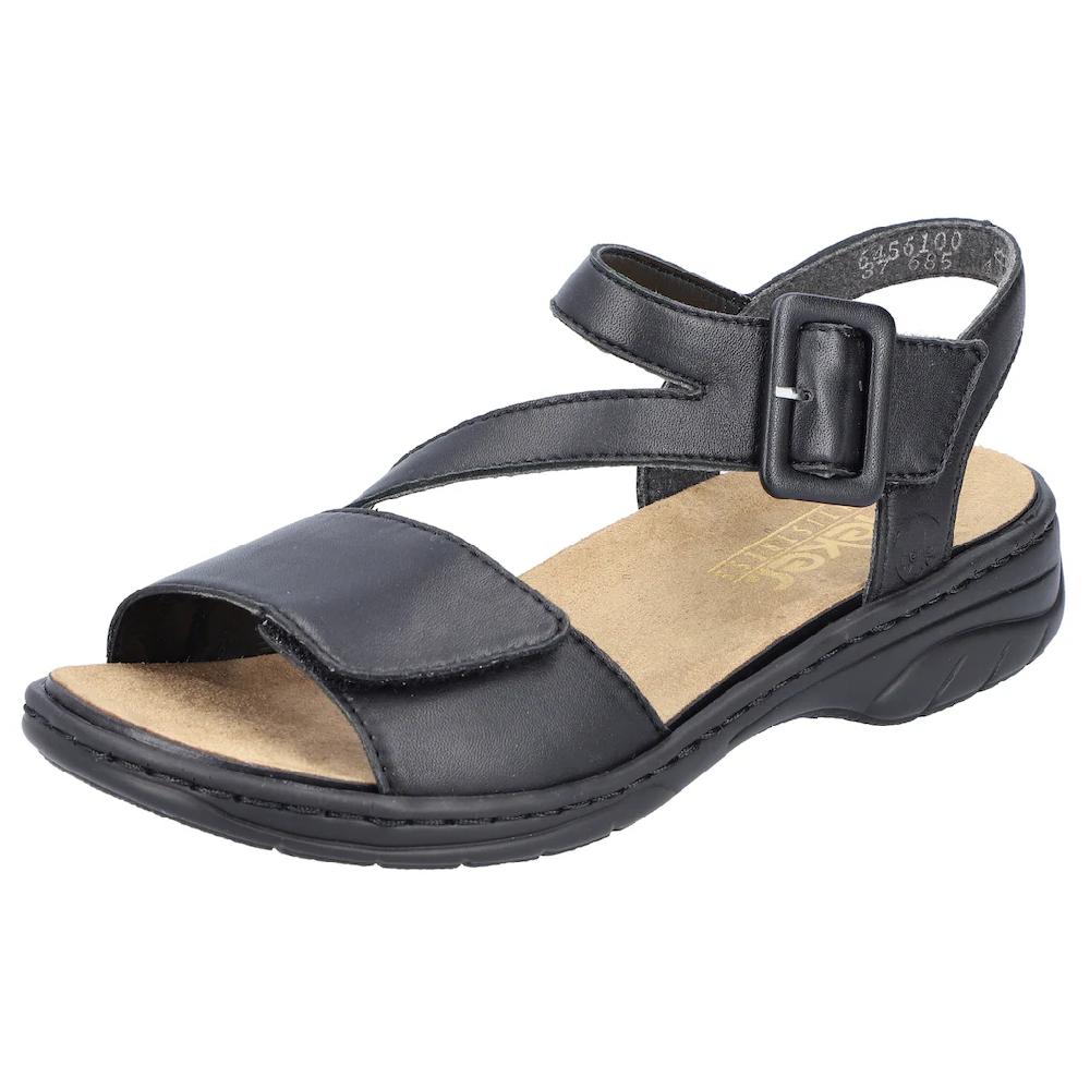 (Rieker Sandale Sommerschuh Sandalette Klettschuh mit Klettverschluss