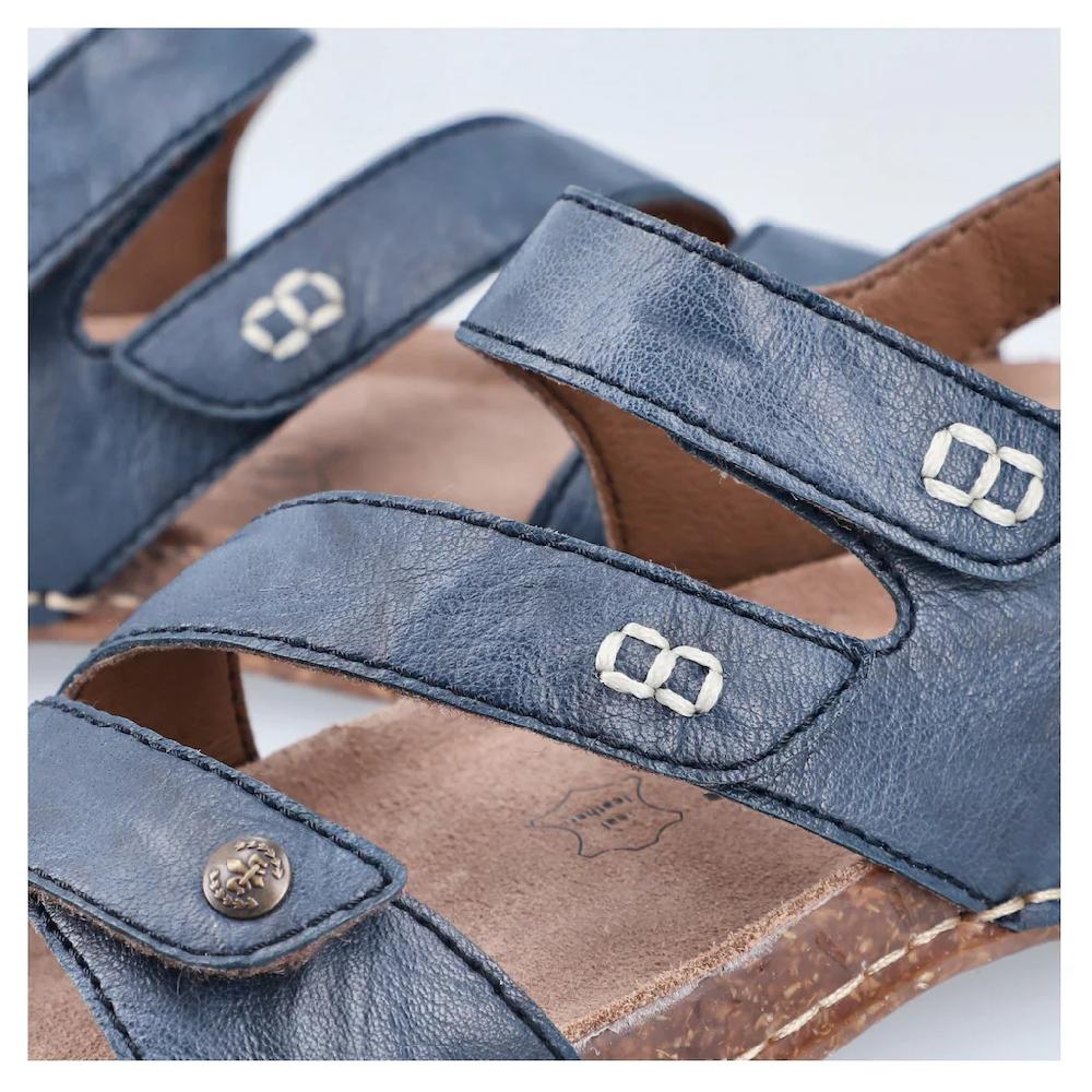 Rieker Sandale Sommerschuh Sandalette Mit Praktischen Klettverschlüssen