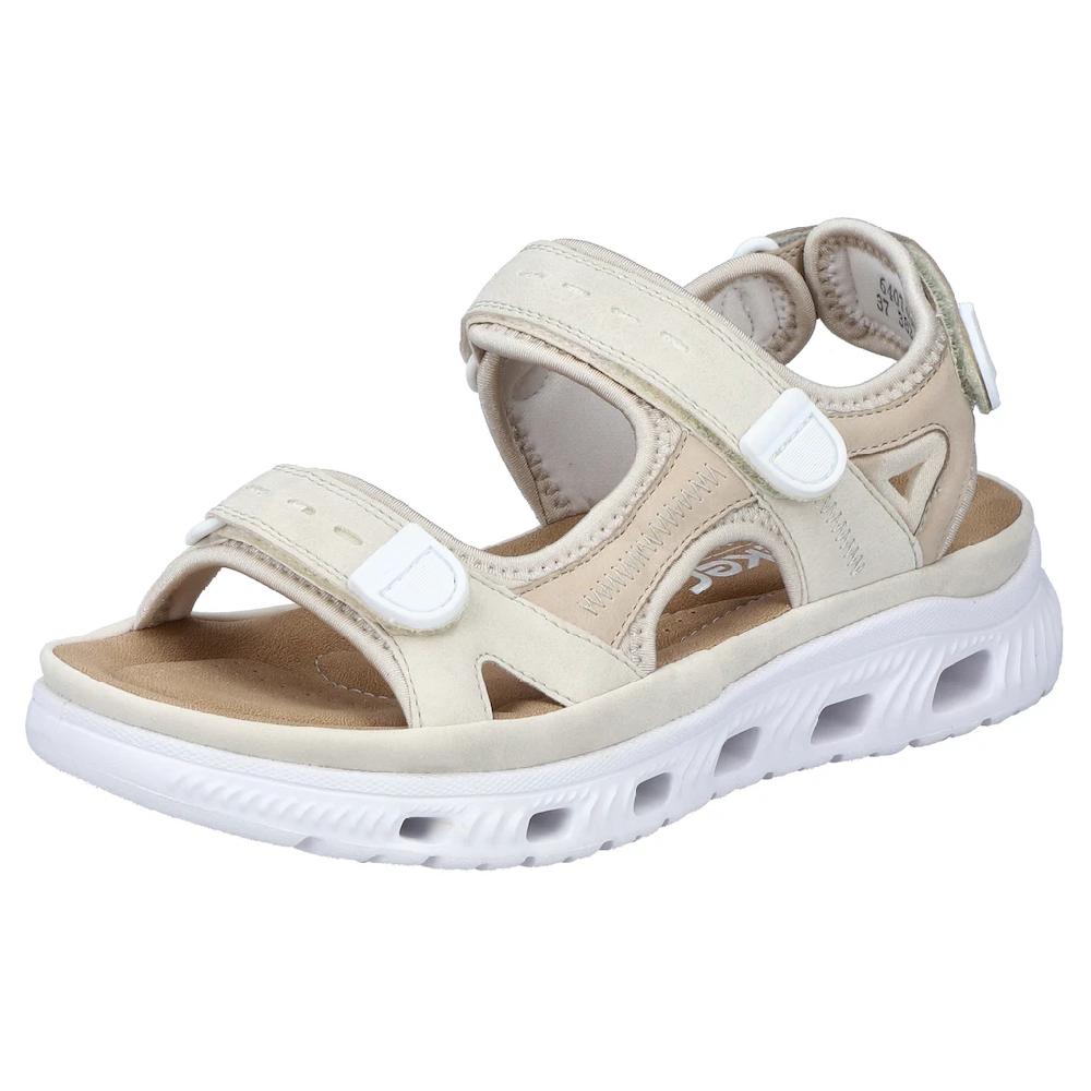 Rieker Sandale Sommerschuh Sandalette Plateauabsatz mit Klettriemchen online bestellen