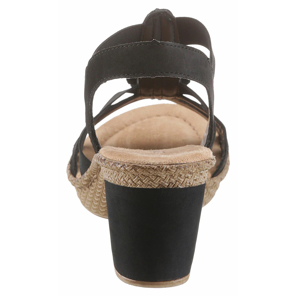 Rieker Sandalette Mit Glitzersteinchen Verziert Online Kaufen