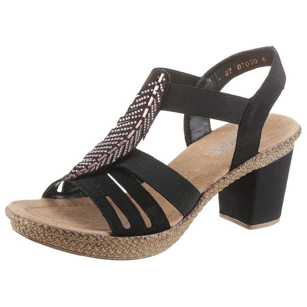 Rieker Sandalette mit Glitzersteinchen verziert online kaufen