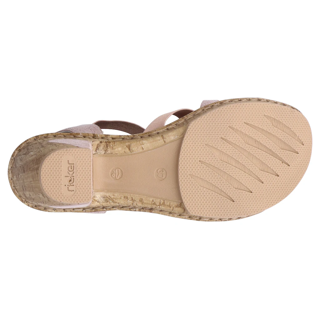 Rieker Sandalette Mit Gummizug-Riemchen Online Kaufen