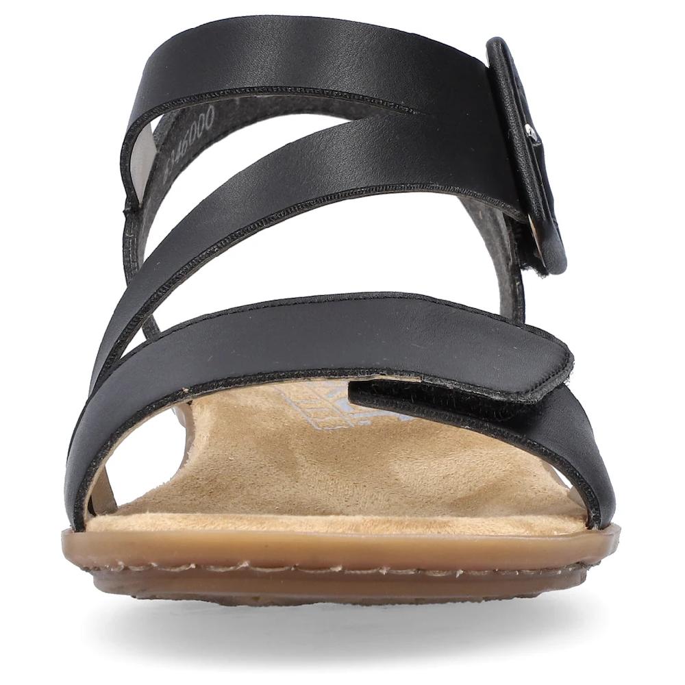 Rieker Sandalette Sommerschuh Sandale Keilabsatz Mit Klett Kaufen