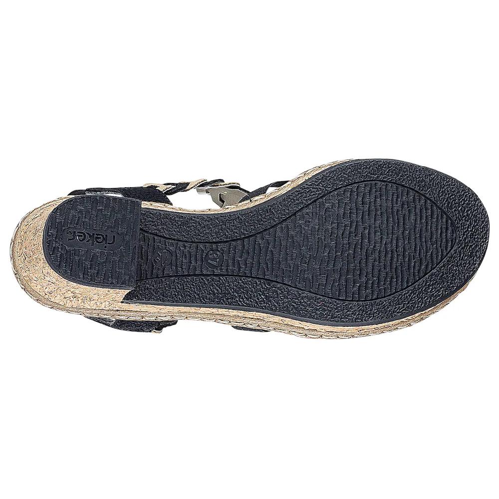 Rieker Sandalette Sommerschuh Sandale Plateauabsatz In Elegantem Look Kaufen