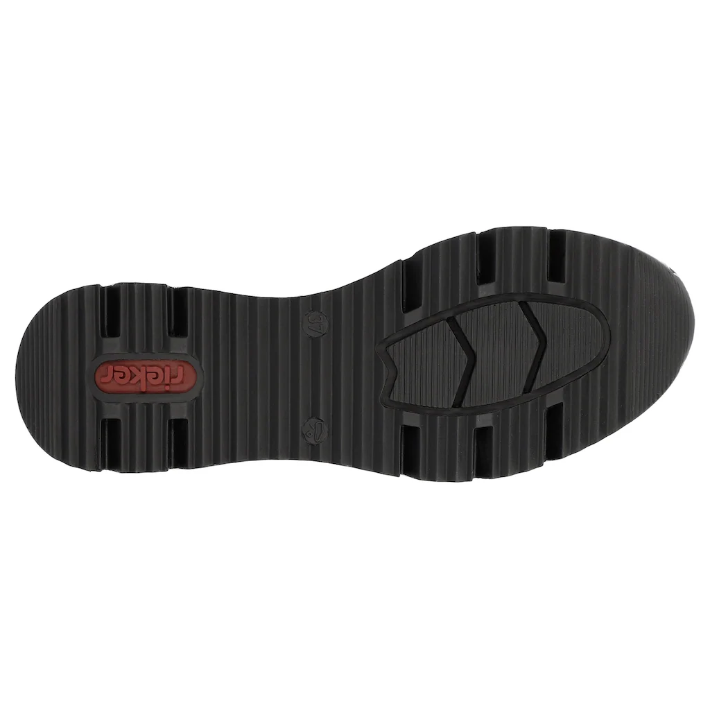 Rieker Schlupfboots Keilabsatz Sneaker High Top-Sneaker Mit Modischen Ziernähten Online Kaufen