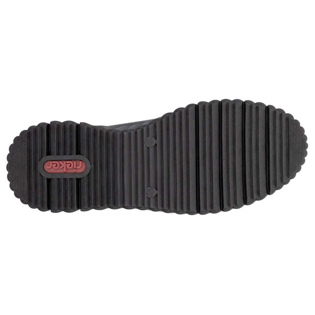 Rieker Schlupfboots Stiefelette Keilabsatz Plateauboots Mit Gepolstertem Schaftrand Kaufen