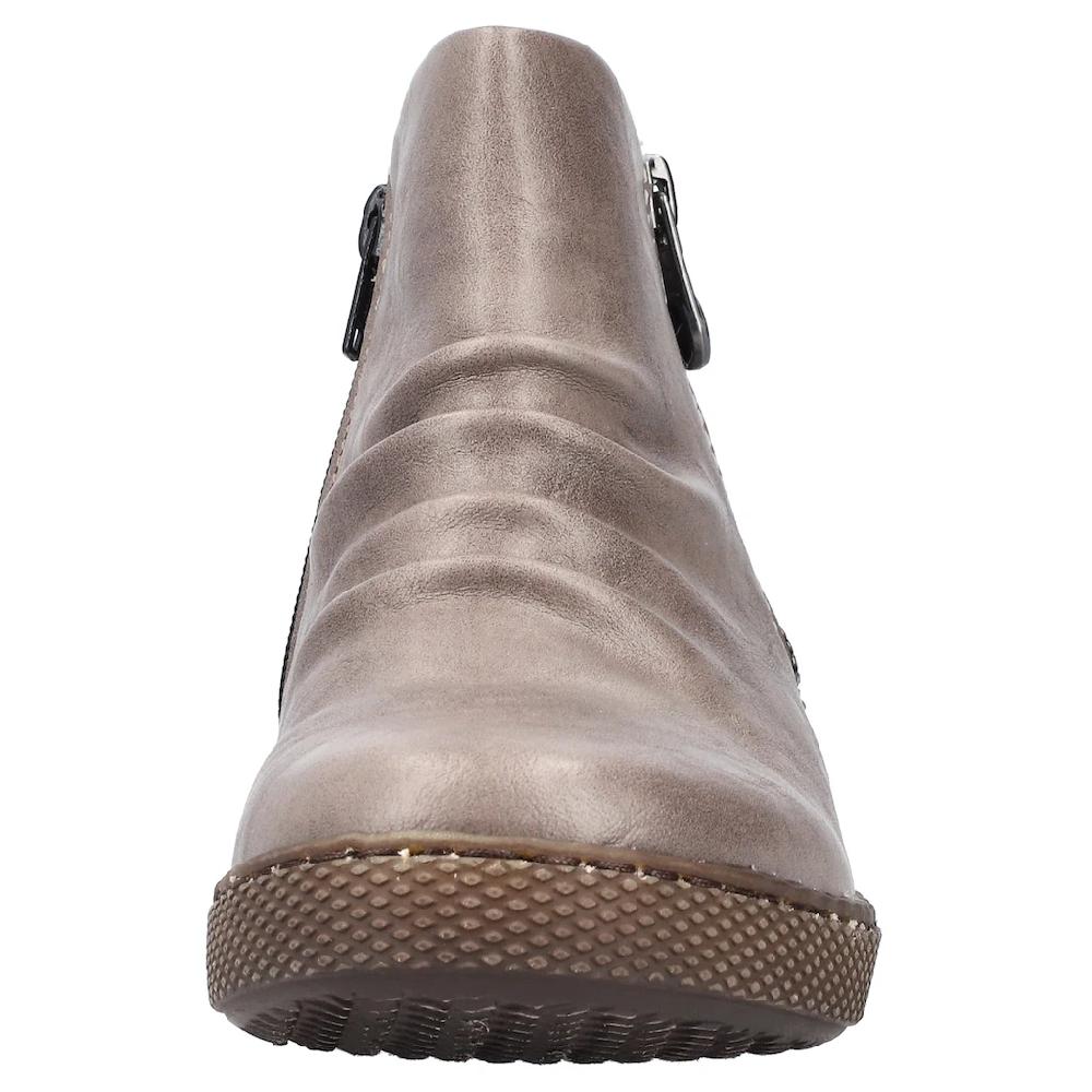 Rieker Schlupfboots Stiefelette Reißverschluss-Boots Mit Herausnehmbarer Einlage Kaufen