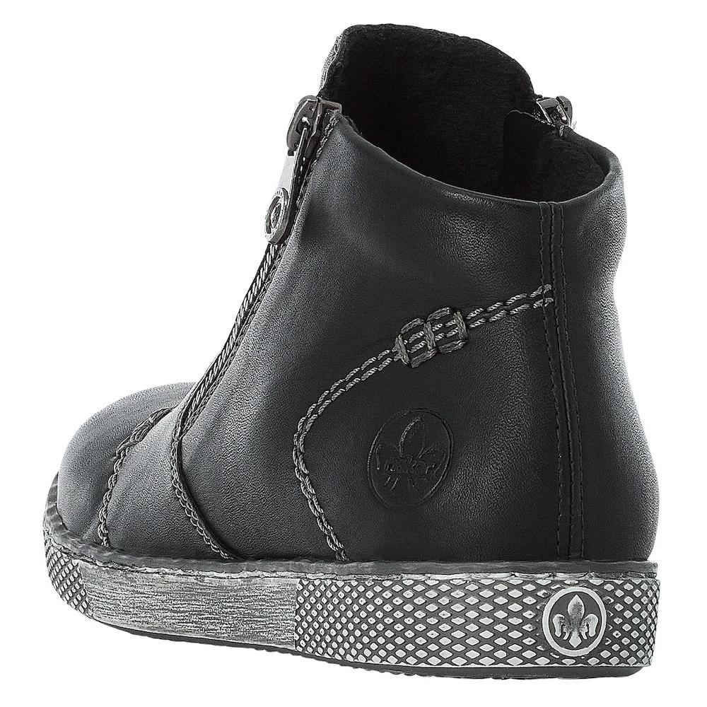 Rieker Schlupfboots Stiefelette Schlupfboots Mit Reißverschluss Bestellen
