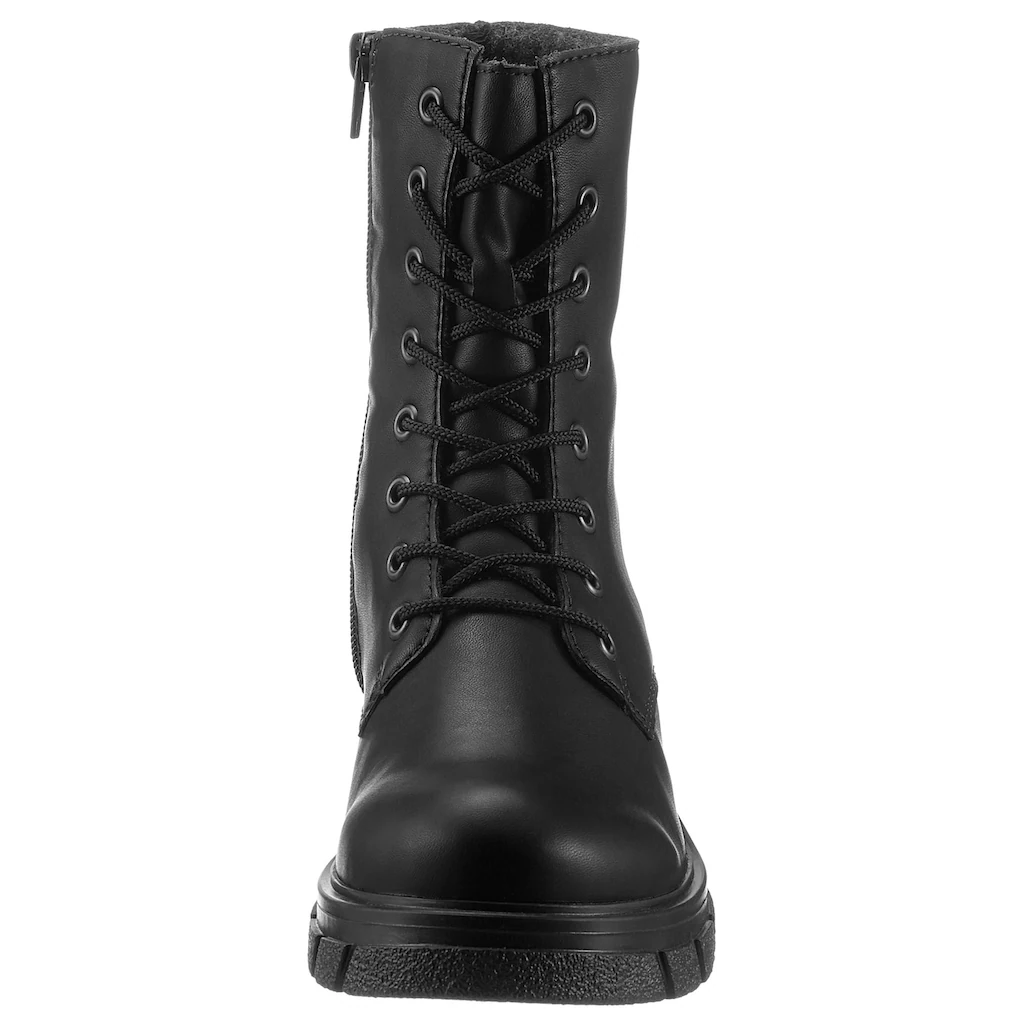 Rieker Schnürboots Mit Kräftiger Profilsohle Kaufen