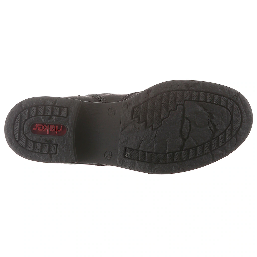 Rieker Schnürboots Stiefelette Blockabsatz Mit Dezenter Schnürung Kaufen