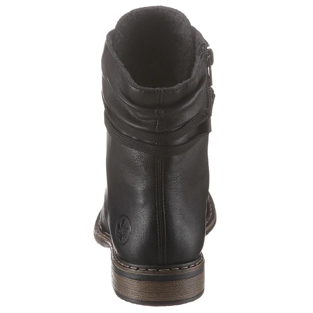 Rieker Schnürboots Winterboots Blockabsatz Stiefelette Mit Dezenter Nietenverzierung Online Bestellen