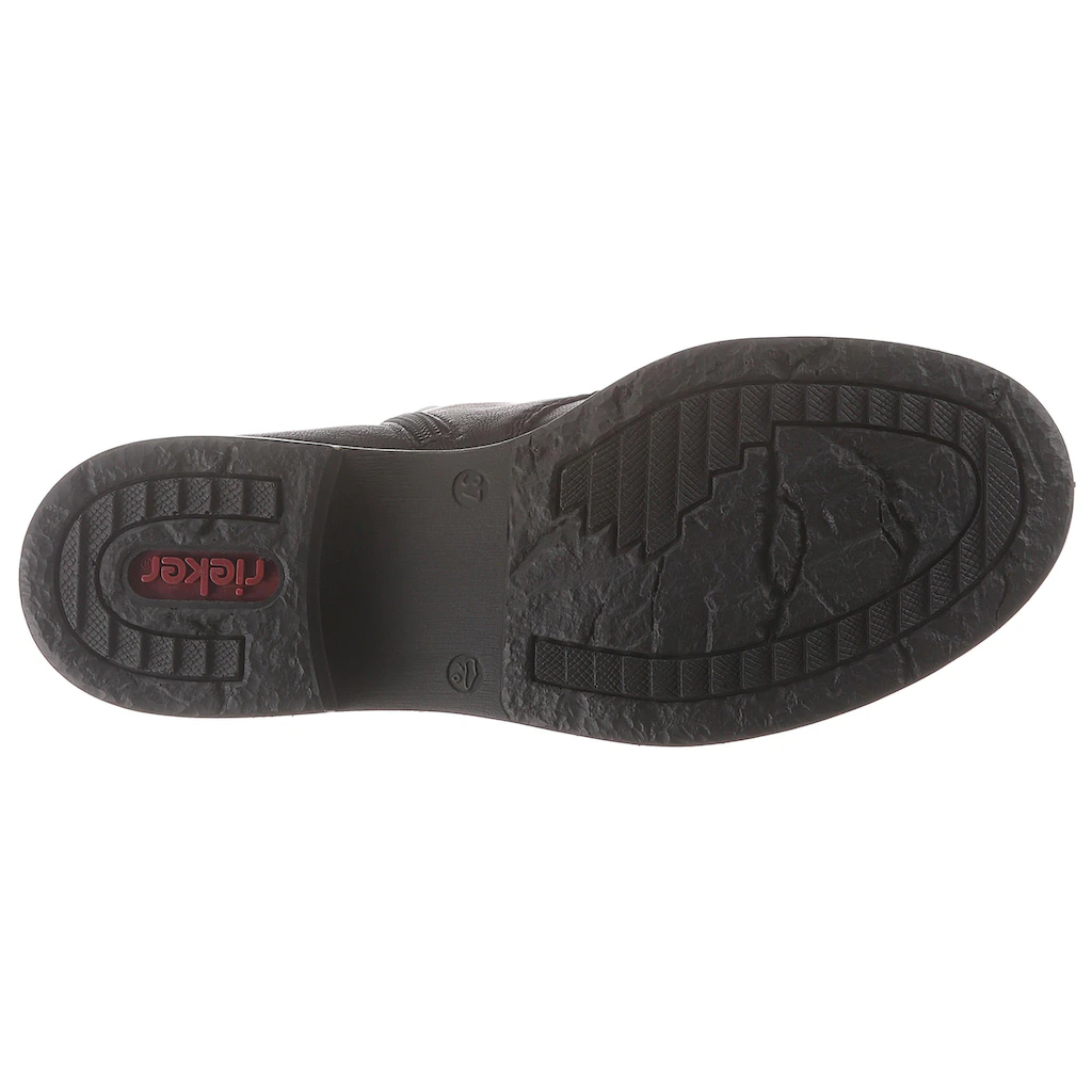 Rieker Schnürboots Winterboots Blockabsatz Stiefelette Mit Dezenter Nietenverzierung Online Bestellen