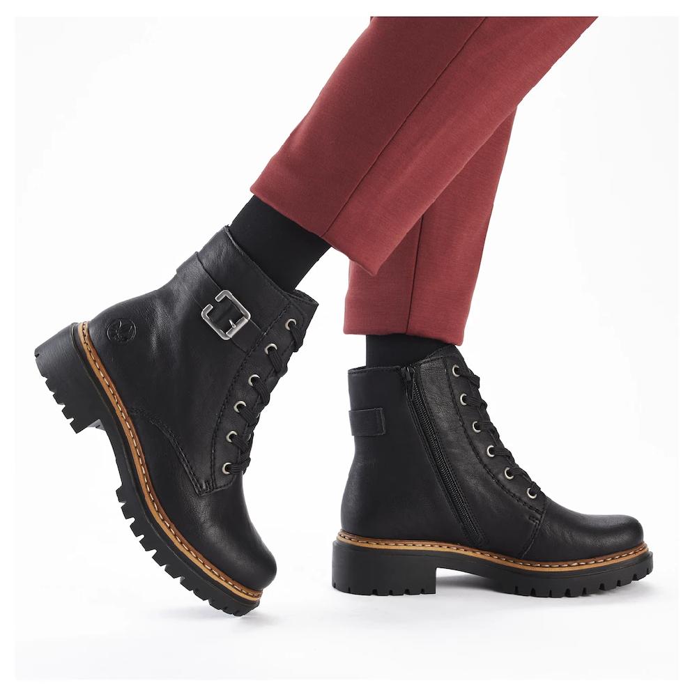 Rieker Schnürboots Winterstiefel Boots - 150 Jahre RIEKER Jubiläumsartikel ▷ Für