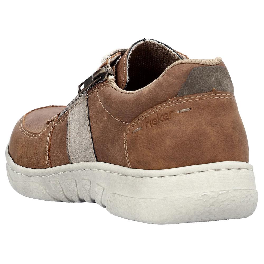 Rieker Schnürschuh Mit Außenreißverschluss Freizeitschuh Halbschuh Schnürschuh Kaufen