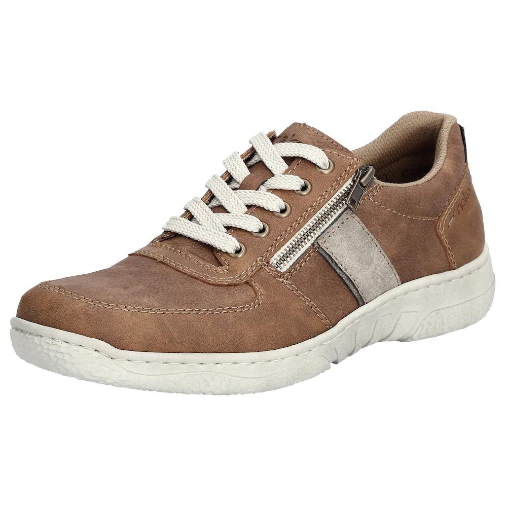 Rieker Schnürschuh mit Außenreißverschluss Freizeitschuh Halbschuh Schnürschuh kaufen