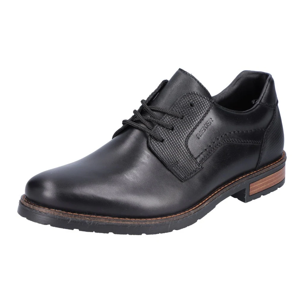 Rieker Schnürschuh mit dezentem Logoschriftzug Freizeitschuh Halbschuh Schnürschuh ▷ für
