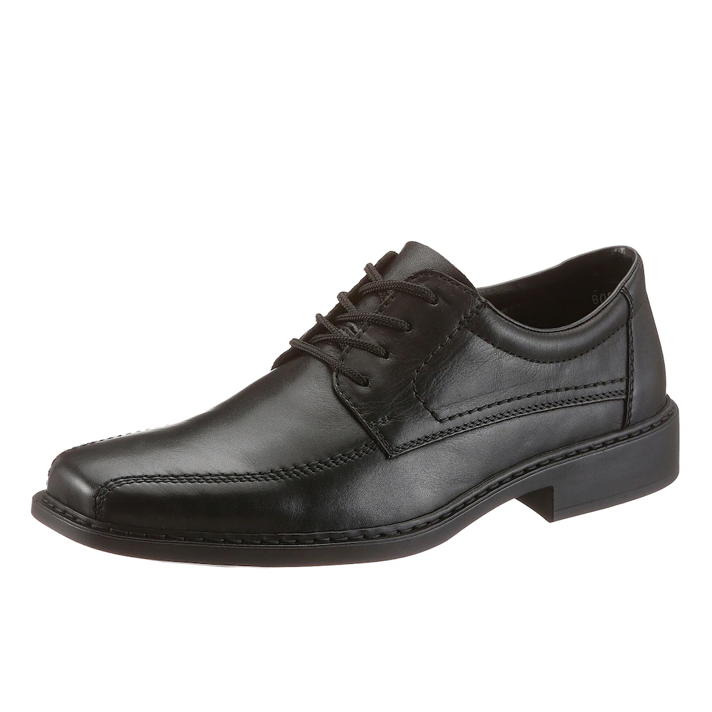Rieker Schnürschuh mit klassischer Ziernaht Freizeitschuh Halbschuh Schnürschuh ▷ für