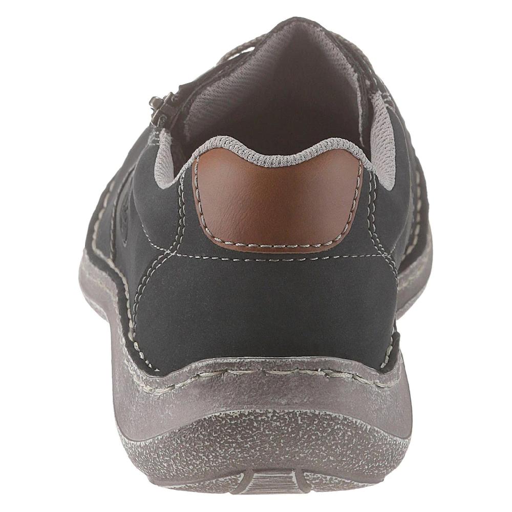 Rieker Schnürschuh Mit Seitlichem Reißverschluss Freizeitschuh Halbschuh Schnürschuh Online Kaufen