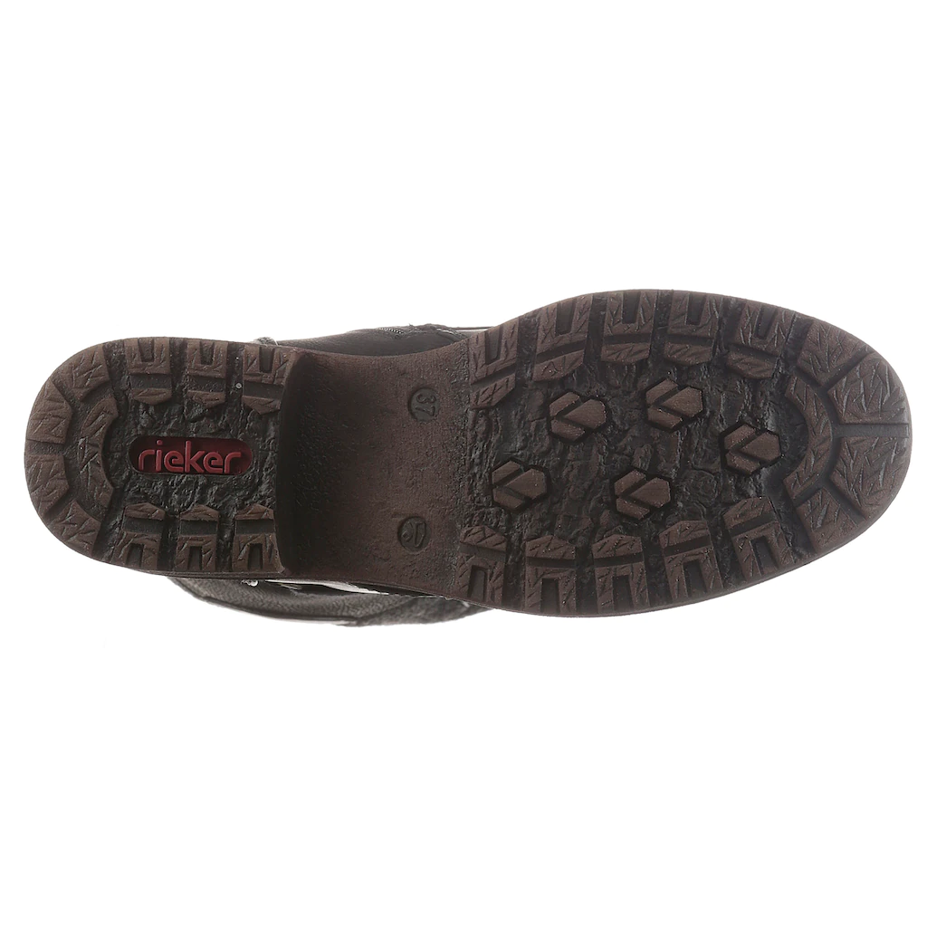 Rieker Schnürstiefel Winterstiefel Blockabsatz Warmfutter Mit Tex-Ausstattung Bestellen