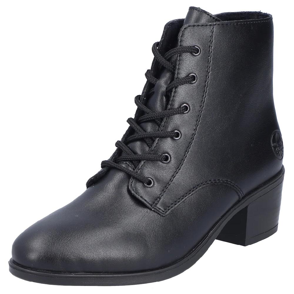 Rieker Schnürstiefelette Ankleboots Klassik-Stiefelette Blockabsatz Innenreißverschluss online bestellen
