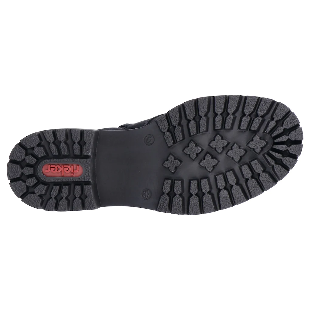 Rieker Schnürstiefelette Mit Kräftiger Profilsohle Bestellen