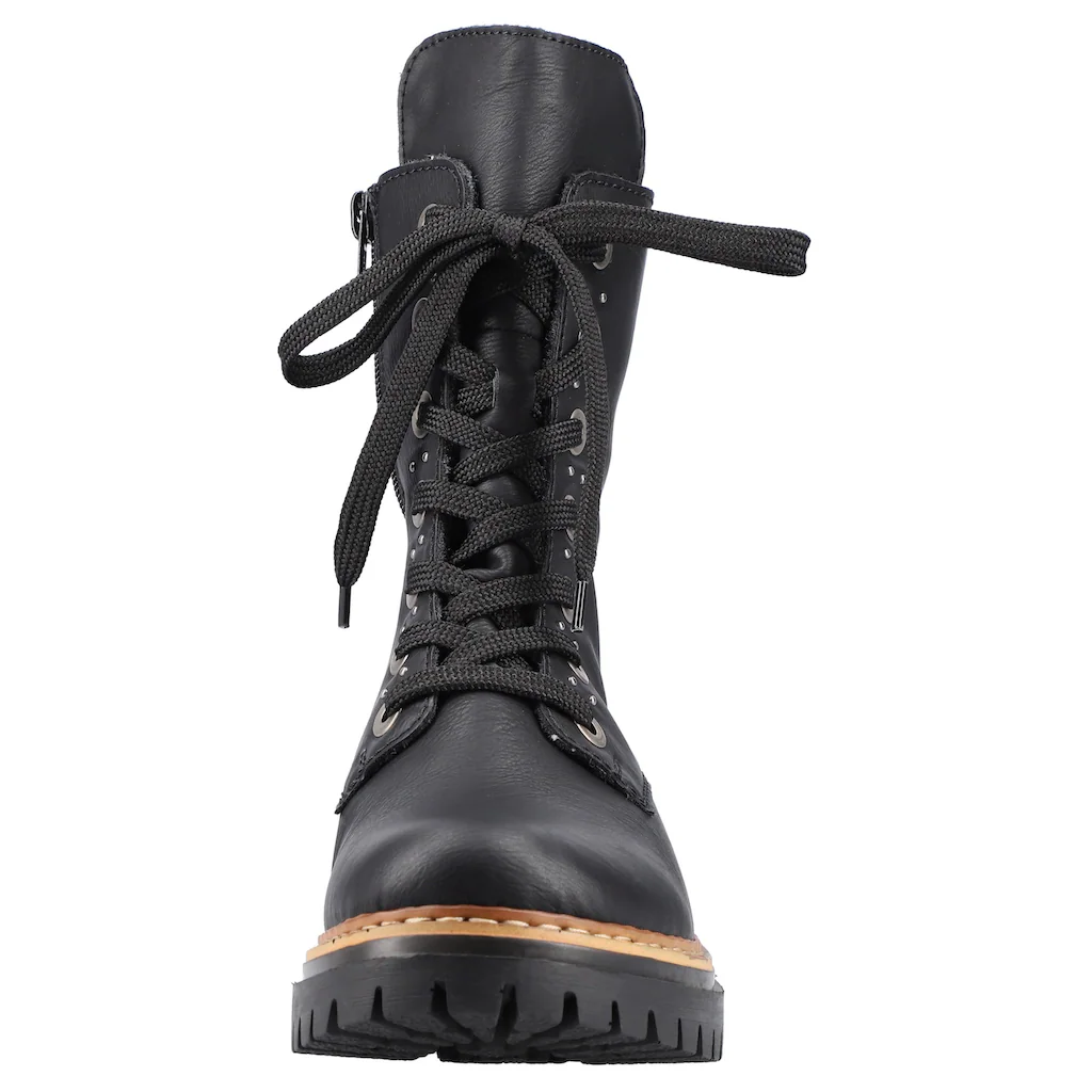 Rieker Schnürstiefelette Mit Kräftiger Profilsohle Bestellen