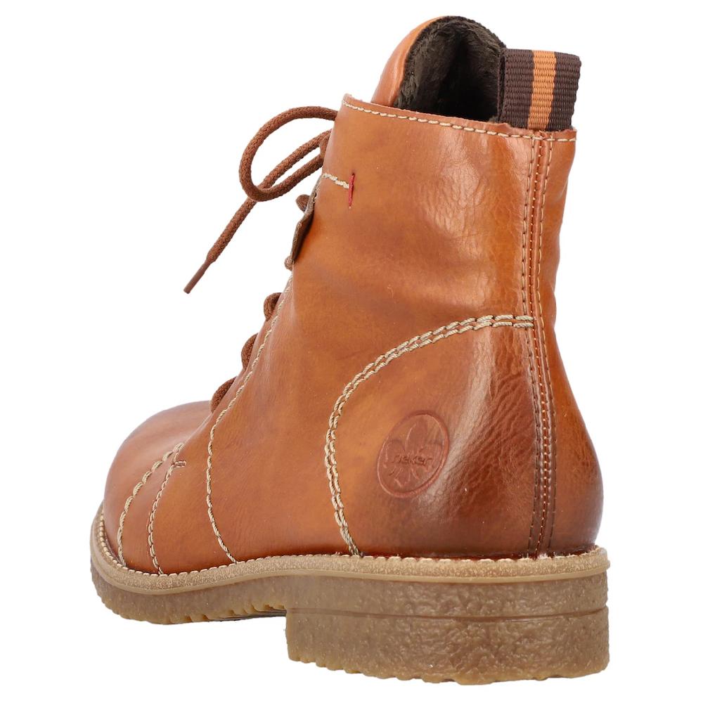 Rieker Schnürstiefelette Mit Toller Steppnaht ▷ Für