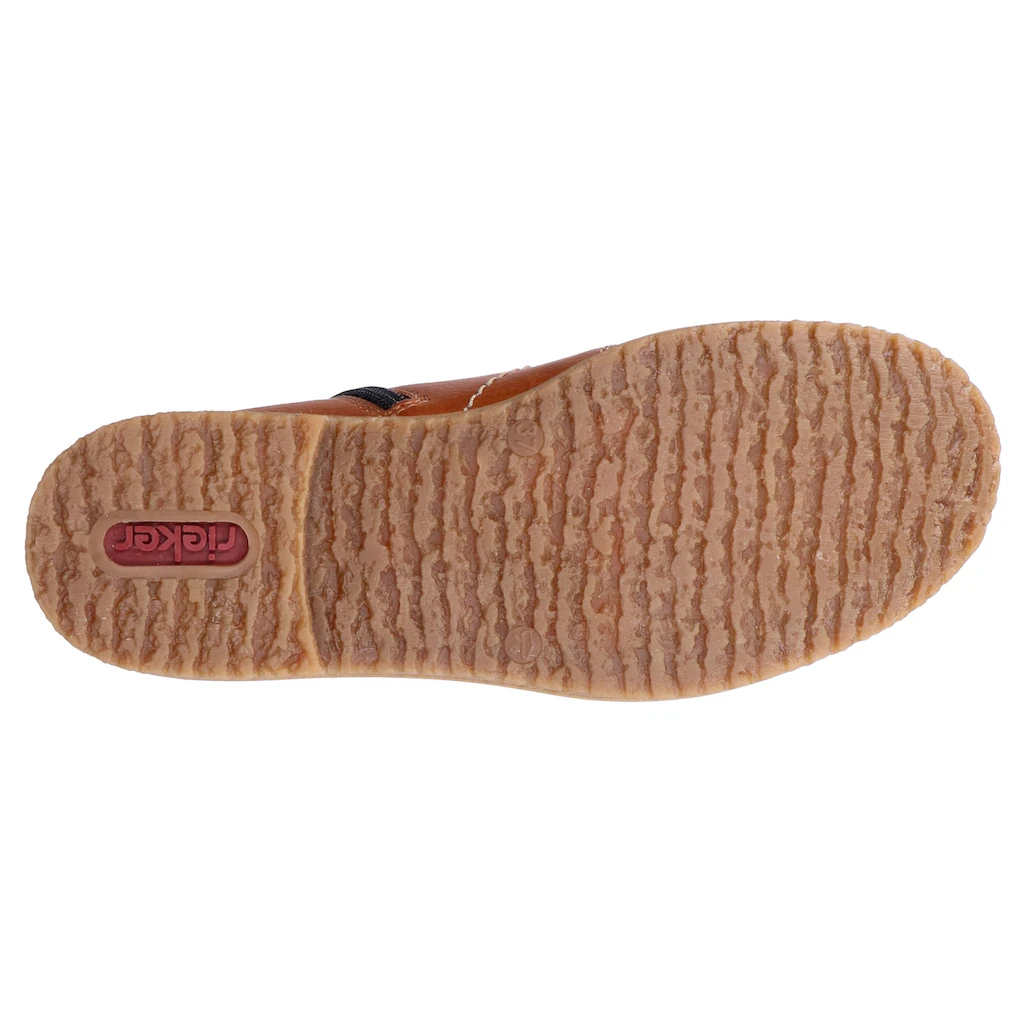 Rieker Schnürstiefelette Mit Toller Steppnaht ▷ Für