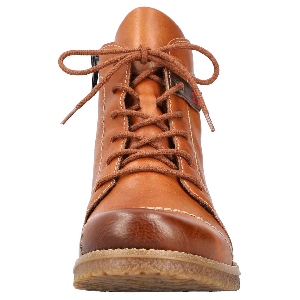 Rieker Schnürstiefelette Mit Toller Steppnaht ▷ Für