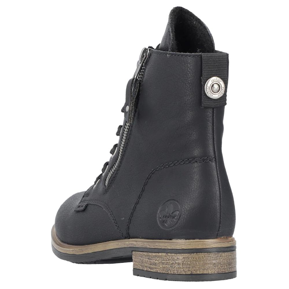 Rieker Schnürstiefelette Schnürboots Blockabsatz In Klassischer Form Bestellen