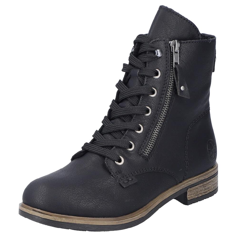 Rieker Schnürstiefelette Schnürboots Blockabsatz in klassischer Form bestellen